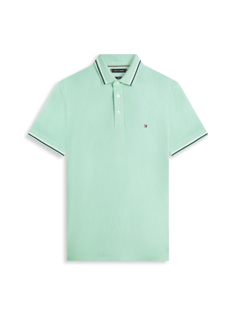 Tommy Hilfiger Tipped Slim Fit Polo - Matt O'Brien Fashions
