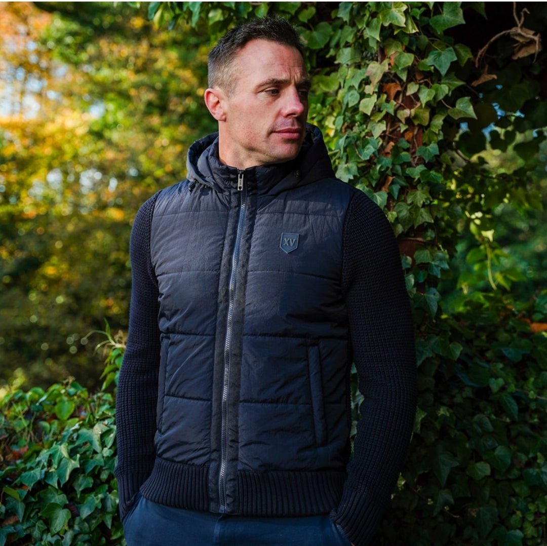 XV Kings Chiswick Hybrid Full Zip Hood - Matt O'Brien Fashions