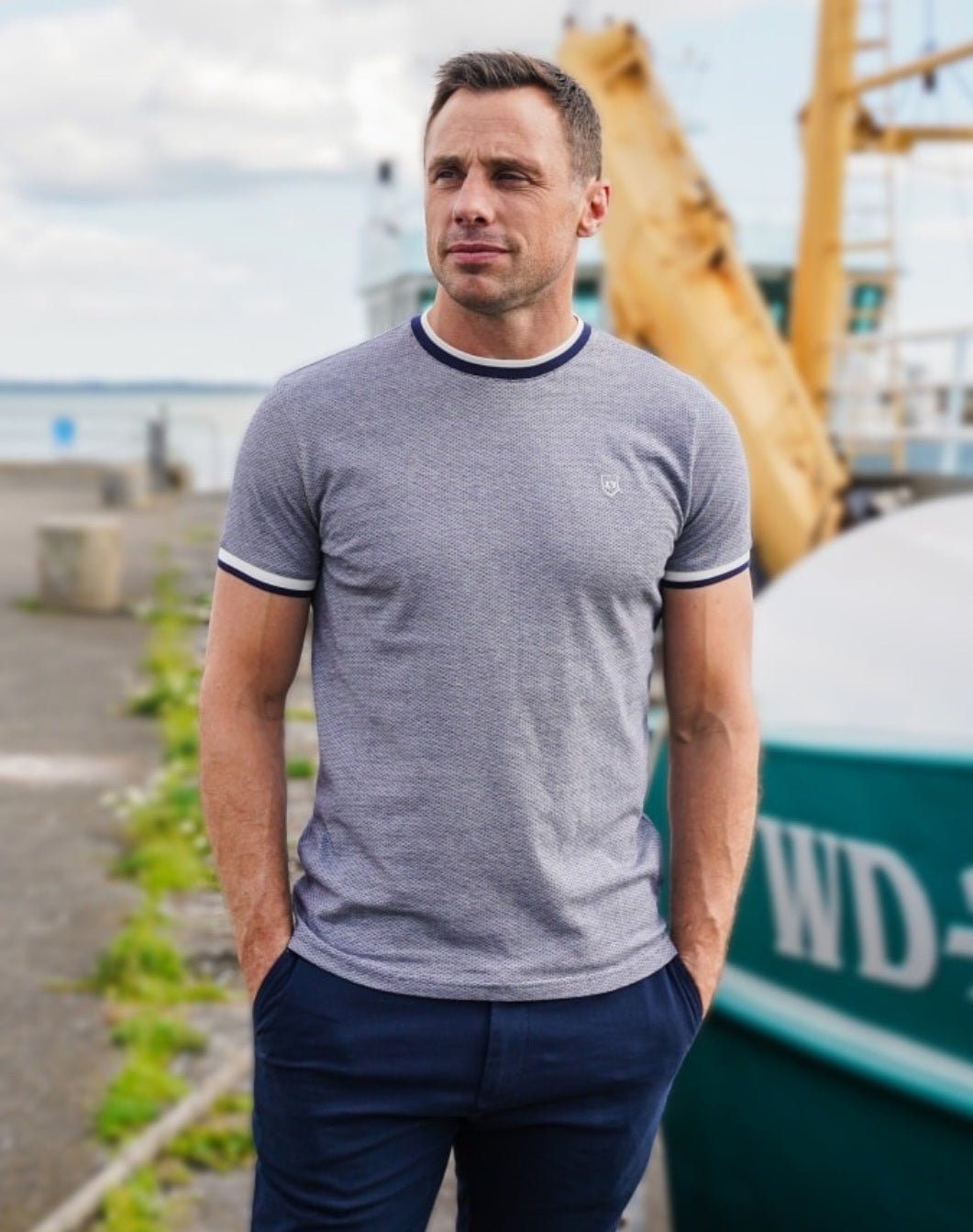 XV Kings Wauchope Crew Neck T-Shirt - Matt O'Brien Fashions