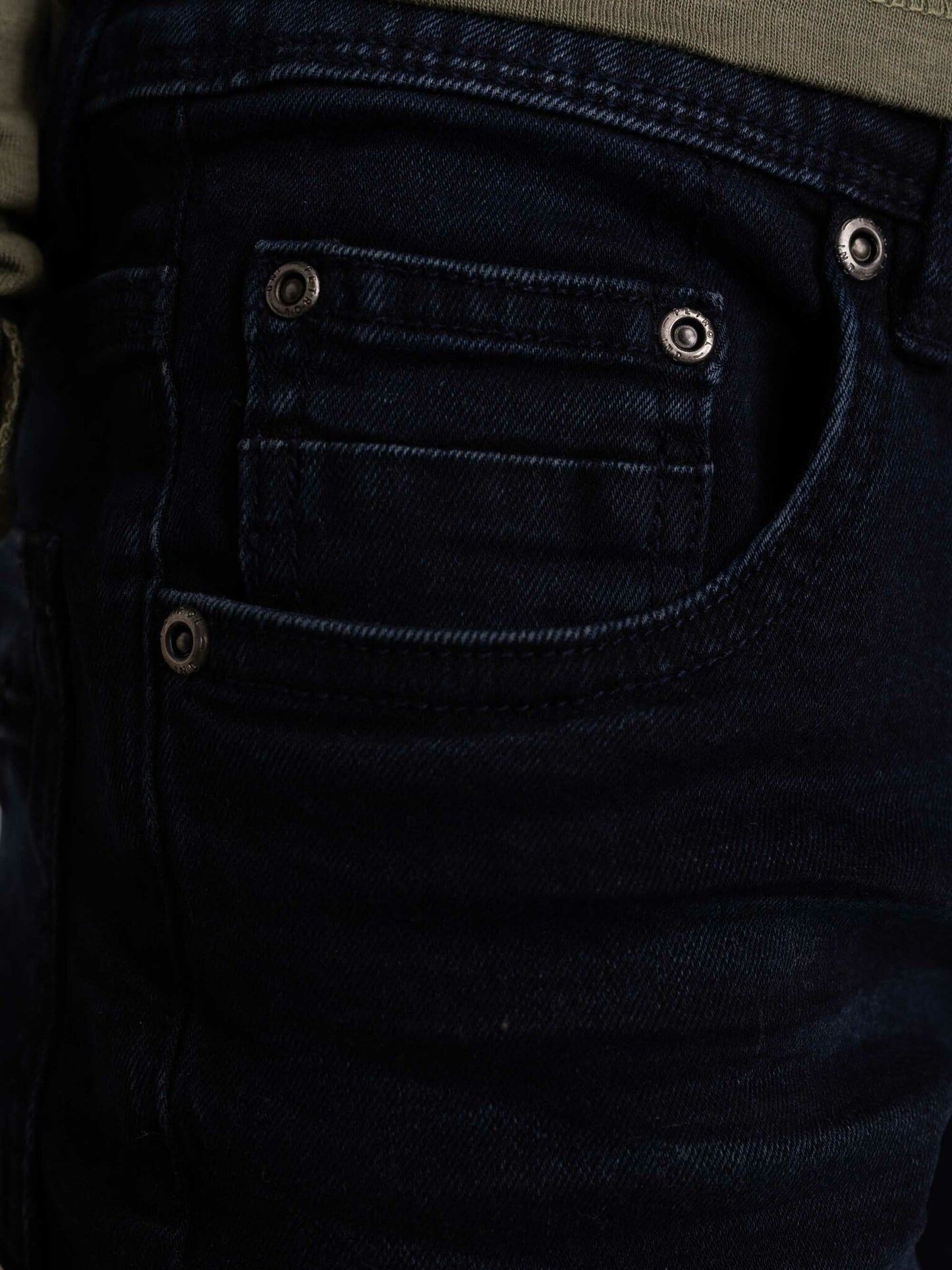 Petrol Industries Boys Nolan Narrow Fit Denim Blue Black