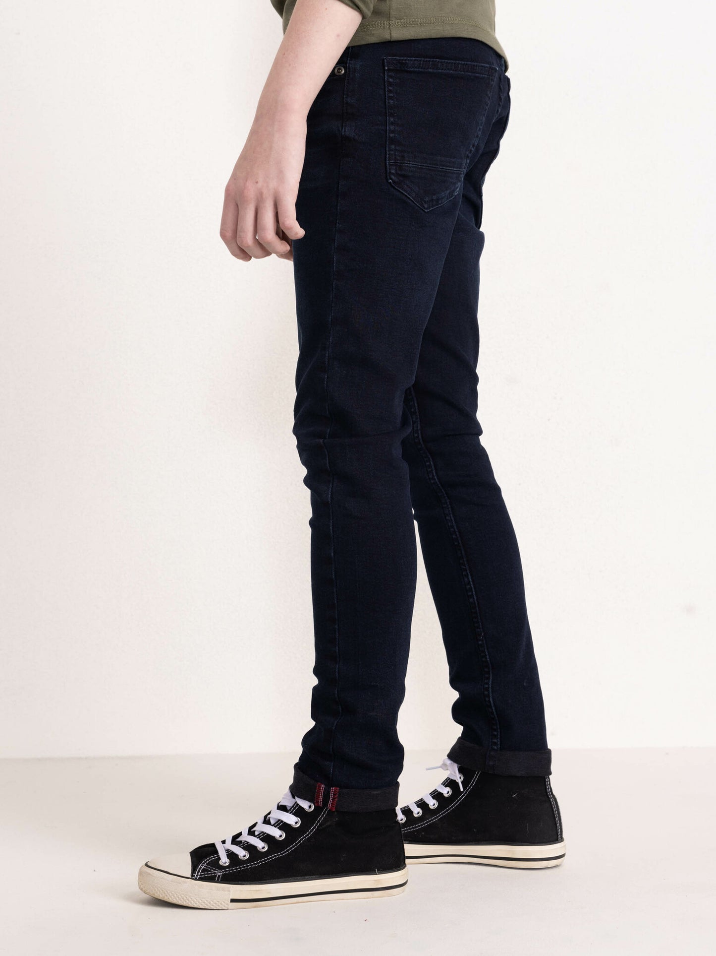 Petrol Industries Boys Nolan Narrow Fit Denim Blue Black