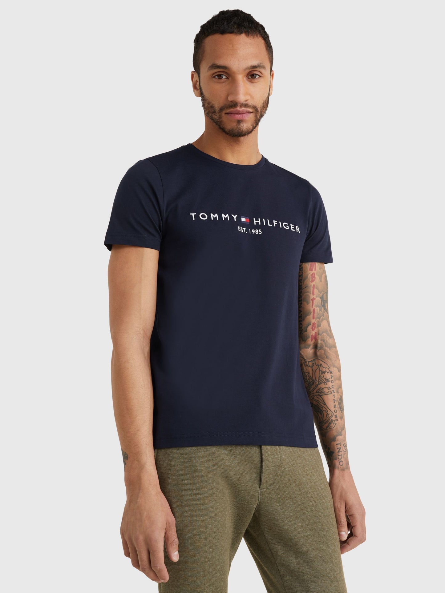 Tommy Hilfiger Core Tommy Logo Tee Desert Sky
