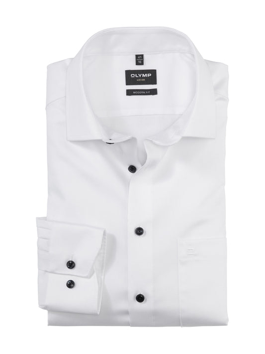 Olymp Luxor Modern Fit Business Shirt White