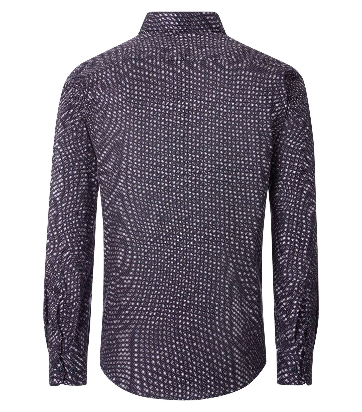 Patterned shirt on a white background