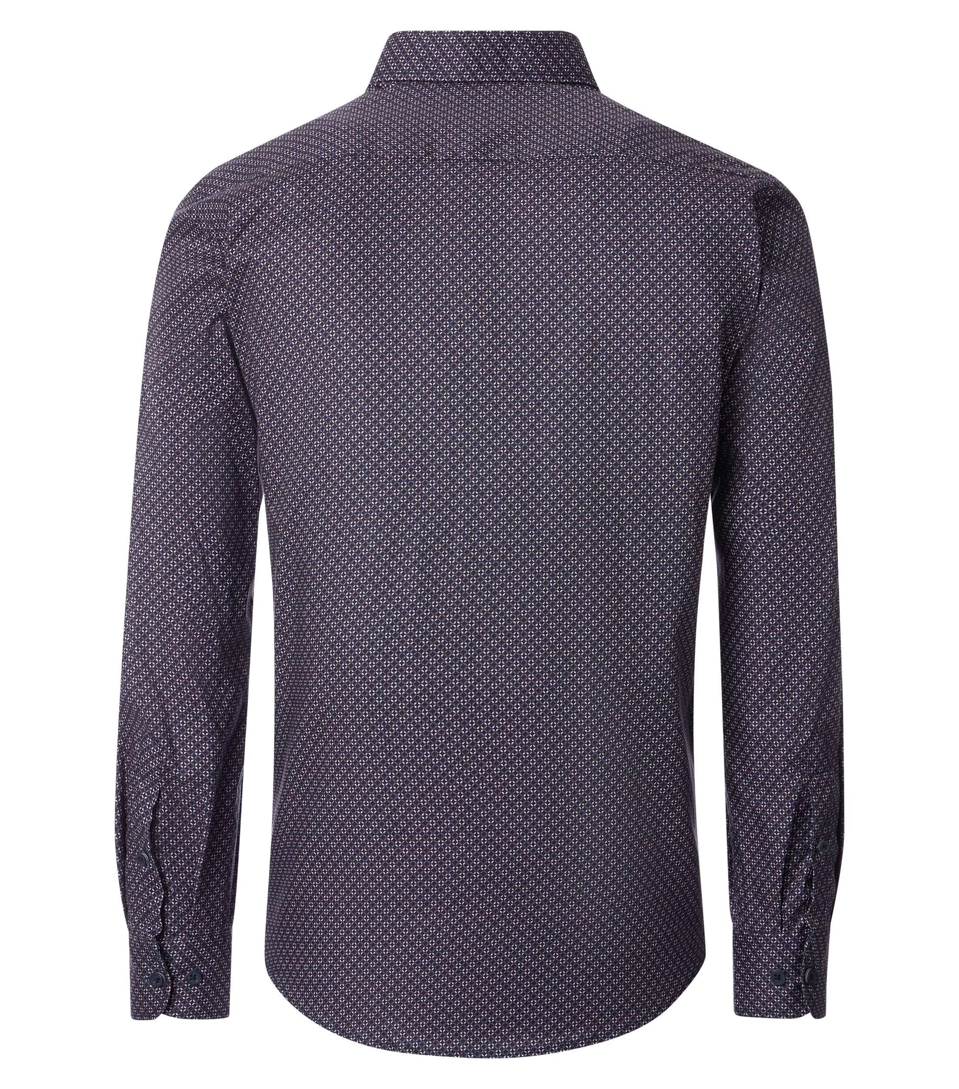 Patterned shirt on a white background