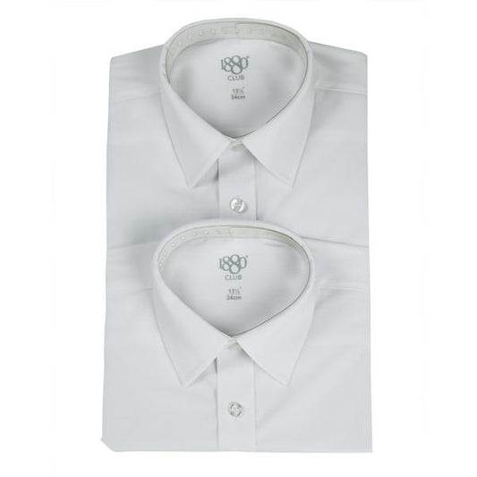 1880 Club Junior Boys School Shirt Two Pack - Matt O'Brien Fashions