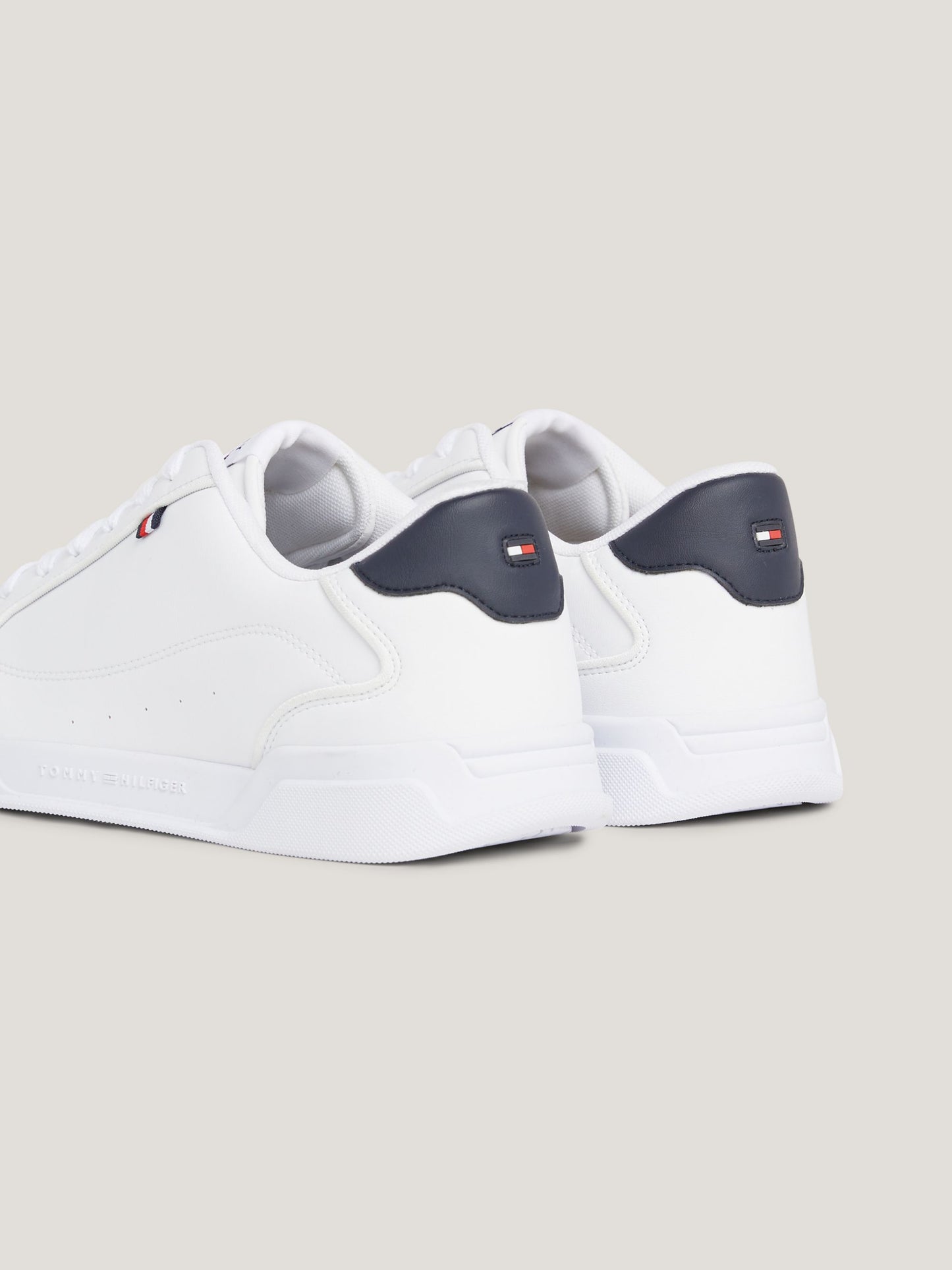 Tommy Hilfiger Low-Top Cupsole Trainers White
