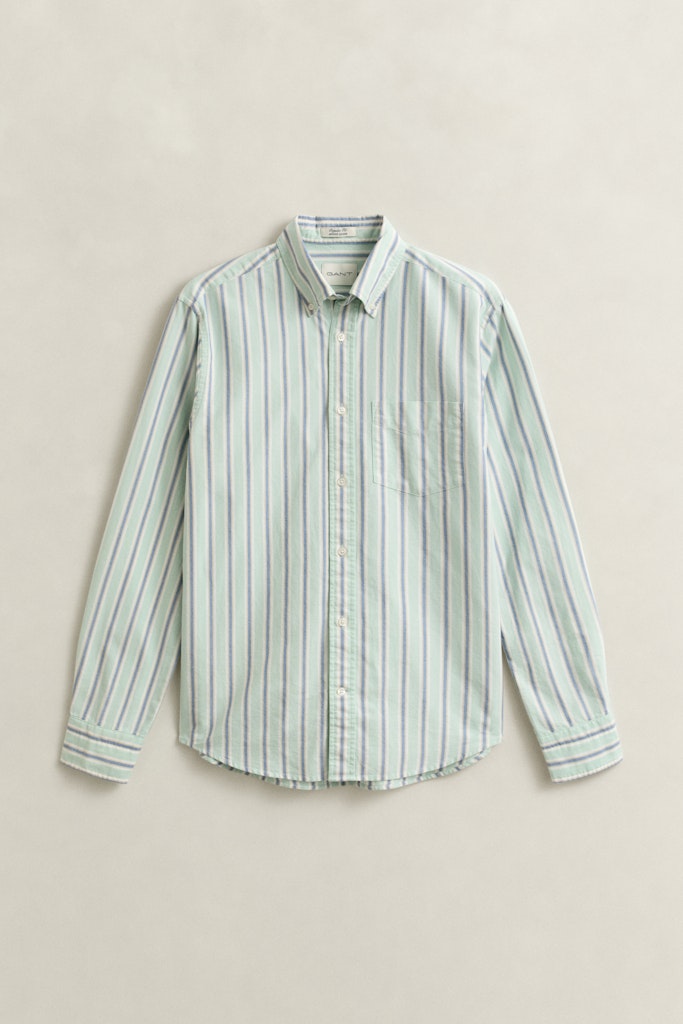 Striped shirt on a beige background