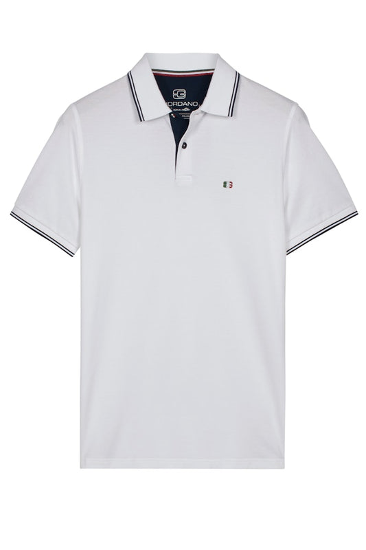 Giordano Nico Tipped Polo