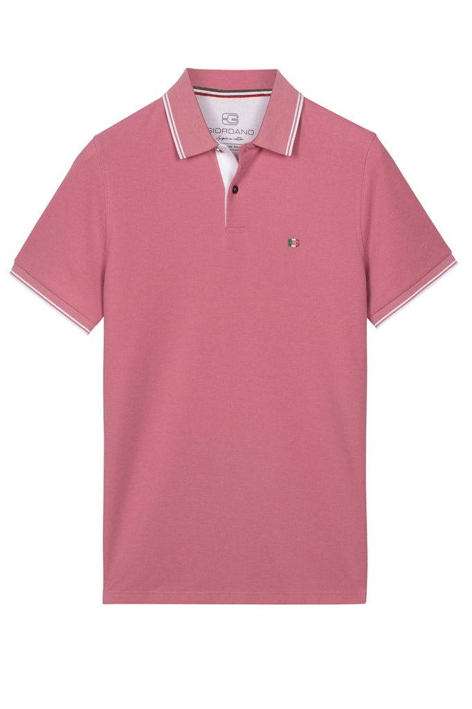 Giordano Nico Tipped Polo