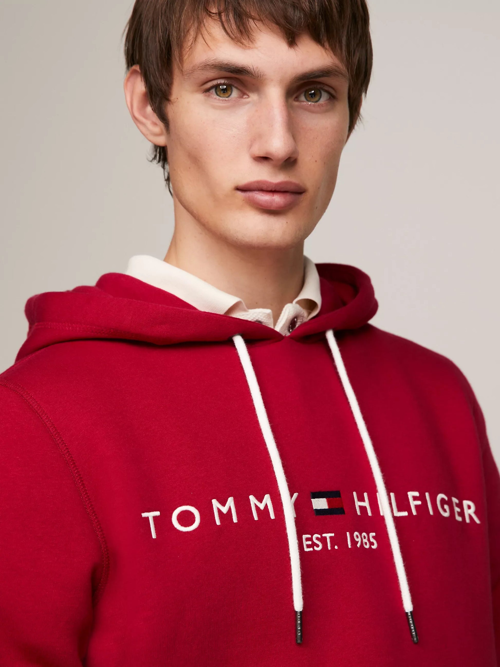 Tommy Hilfiger Tommy Logo Hoody Royal Berry