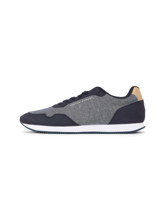 Tommy Hilfiger Low Top Runner Mix Chambray Desert Sky