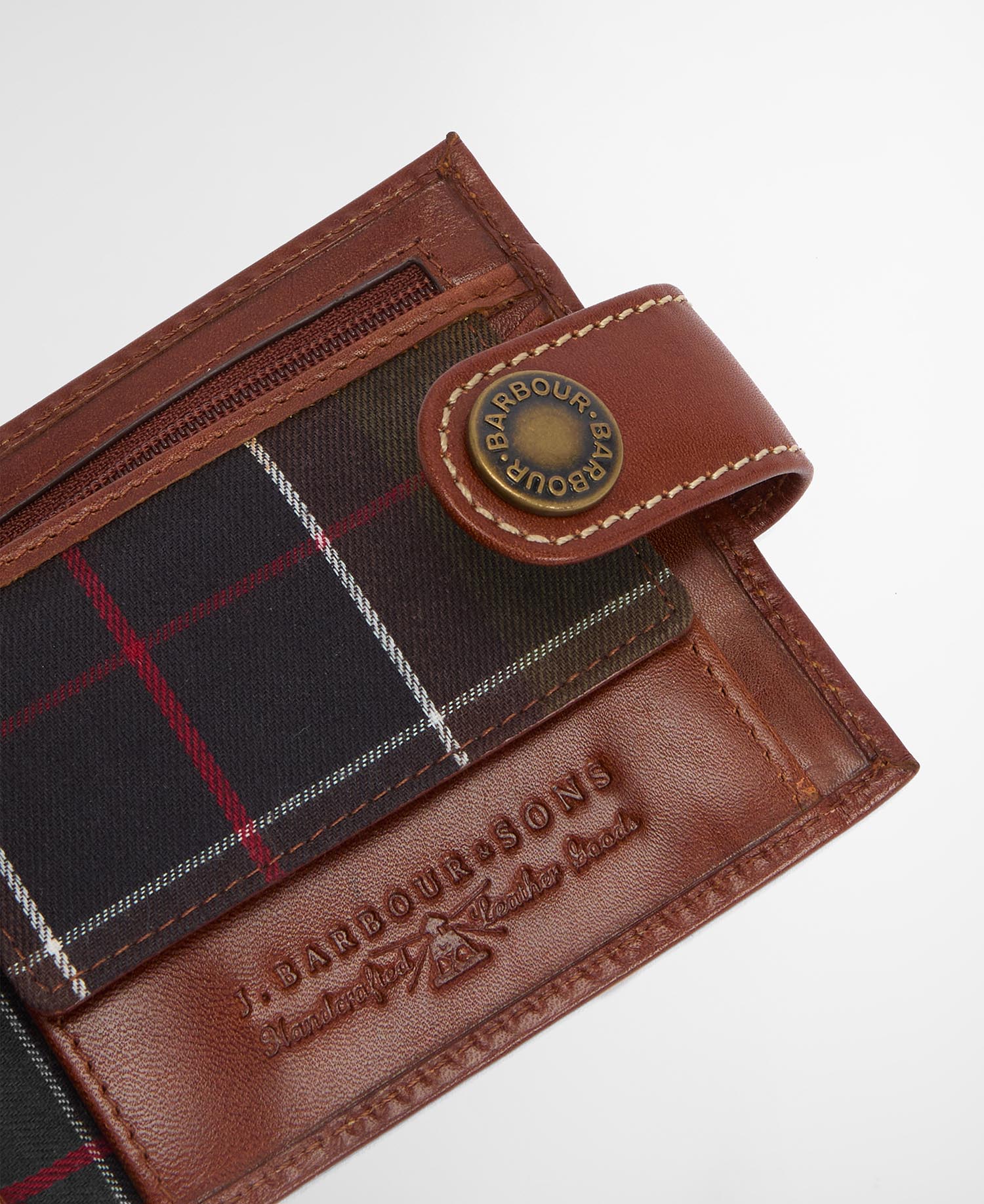 Barbour Bolam Leather Wallet - Matt O'Brien Fashions