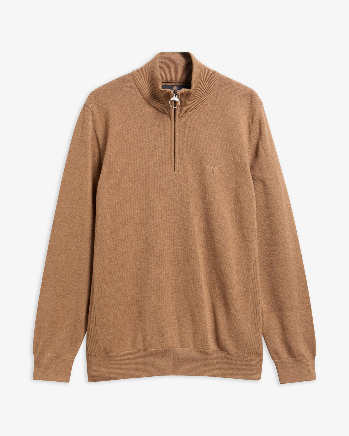 Barbour Cotton Quarter Zip Jumper - Matt O'Brien Fashions