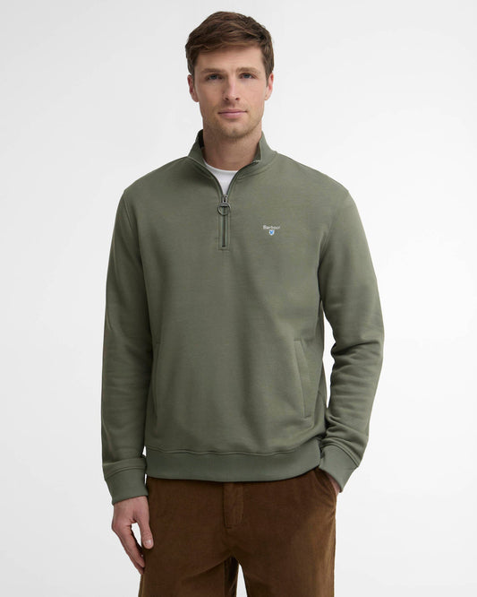 Barbour Desmond Half Zip Sweatshirt - Matt O'Brien Fashions