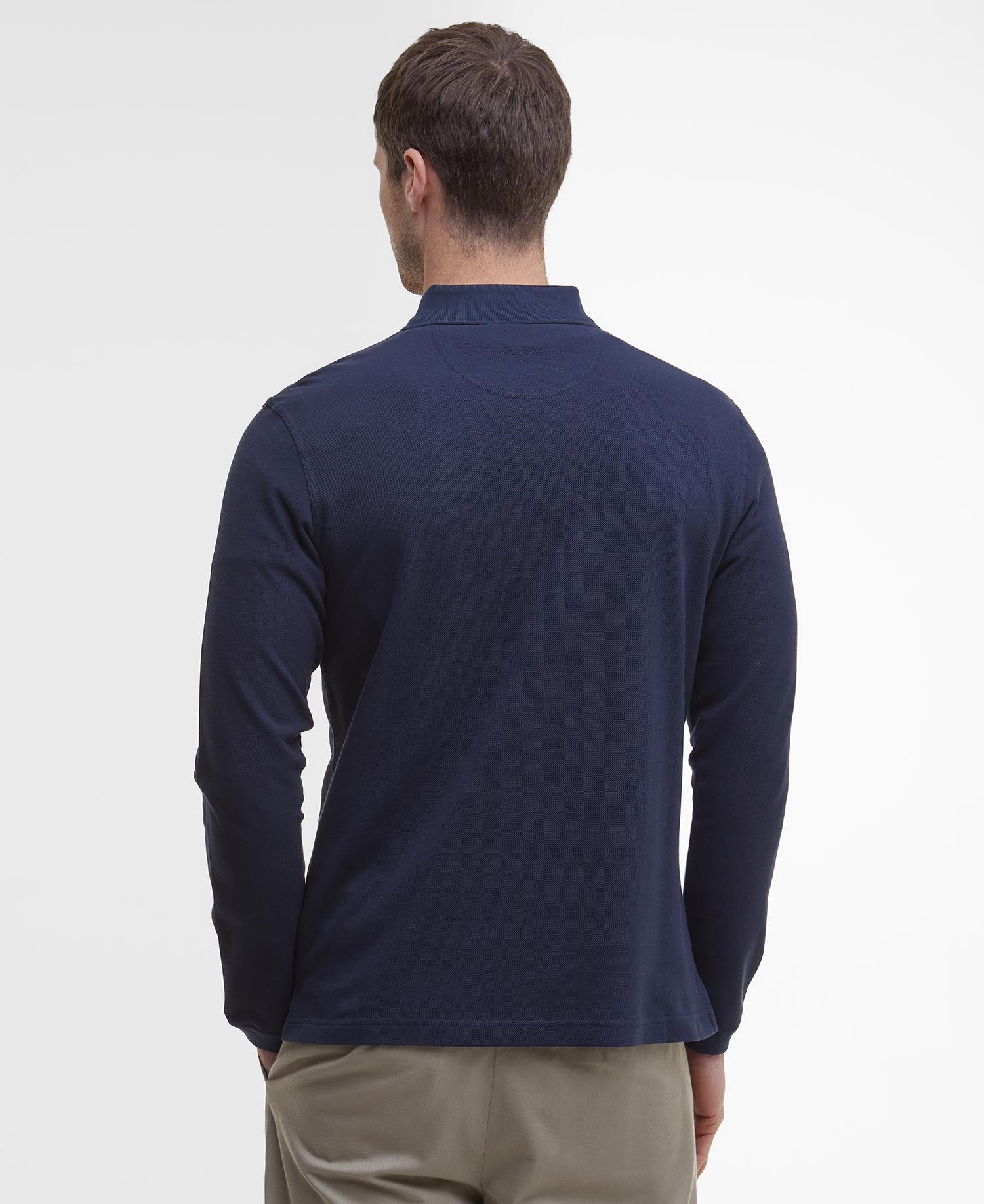 Barbour Essential Long Sleeve Sport Polo - Matt O'Brien Fashions