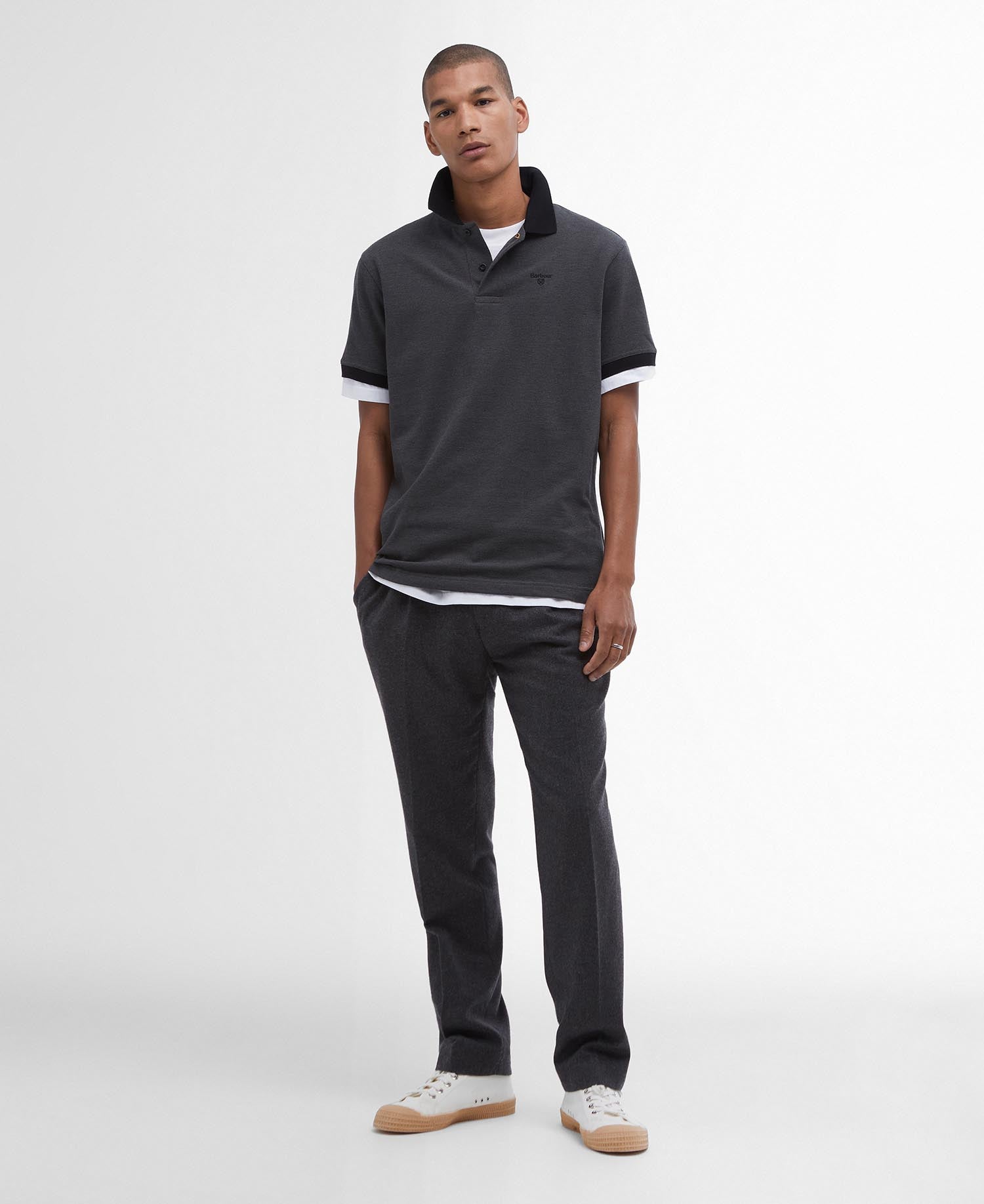 Barbour Essential Sport Polo - Matt O'Brien Fashions