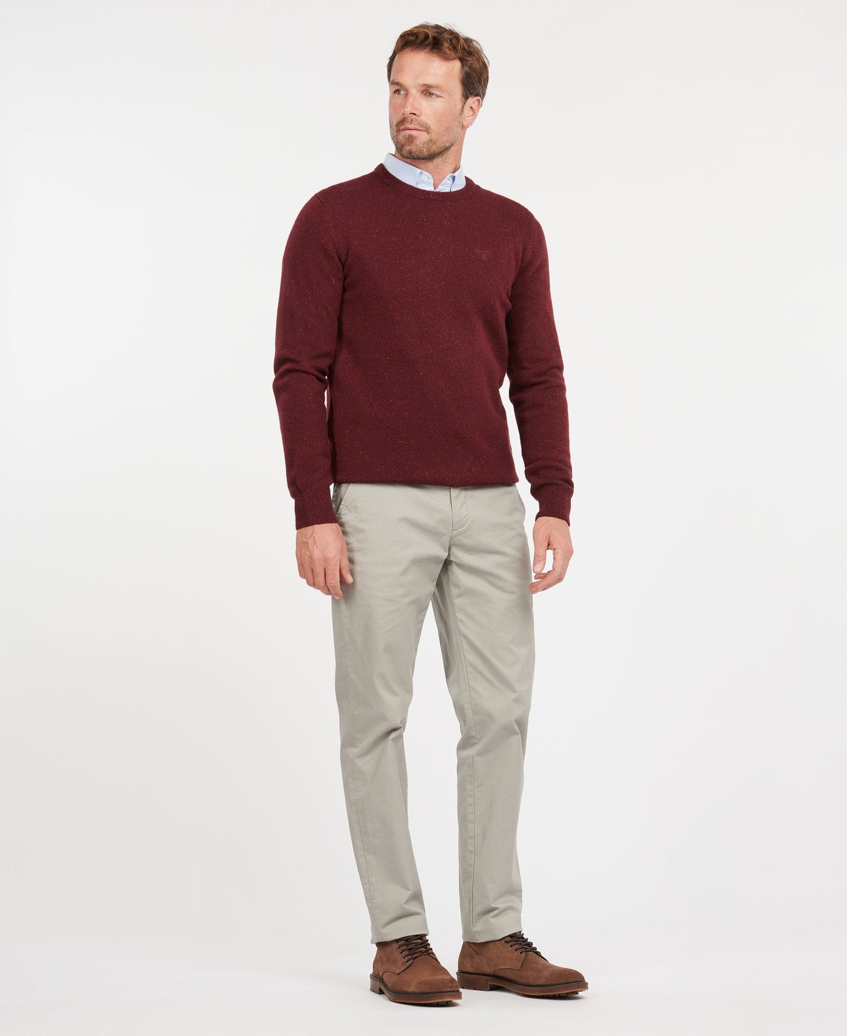 Barbour Essential Tisbury Crew Sweater - Matt O'Brien Fashions