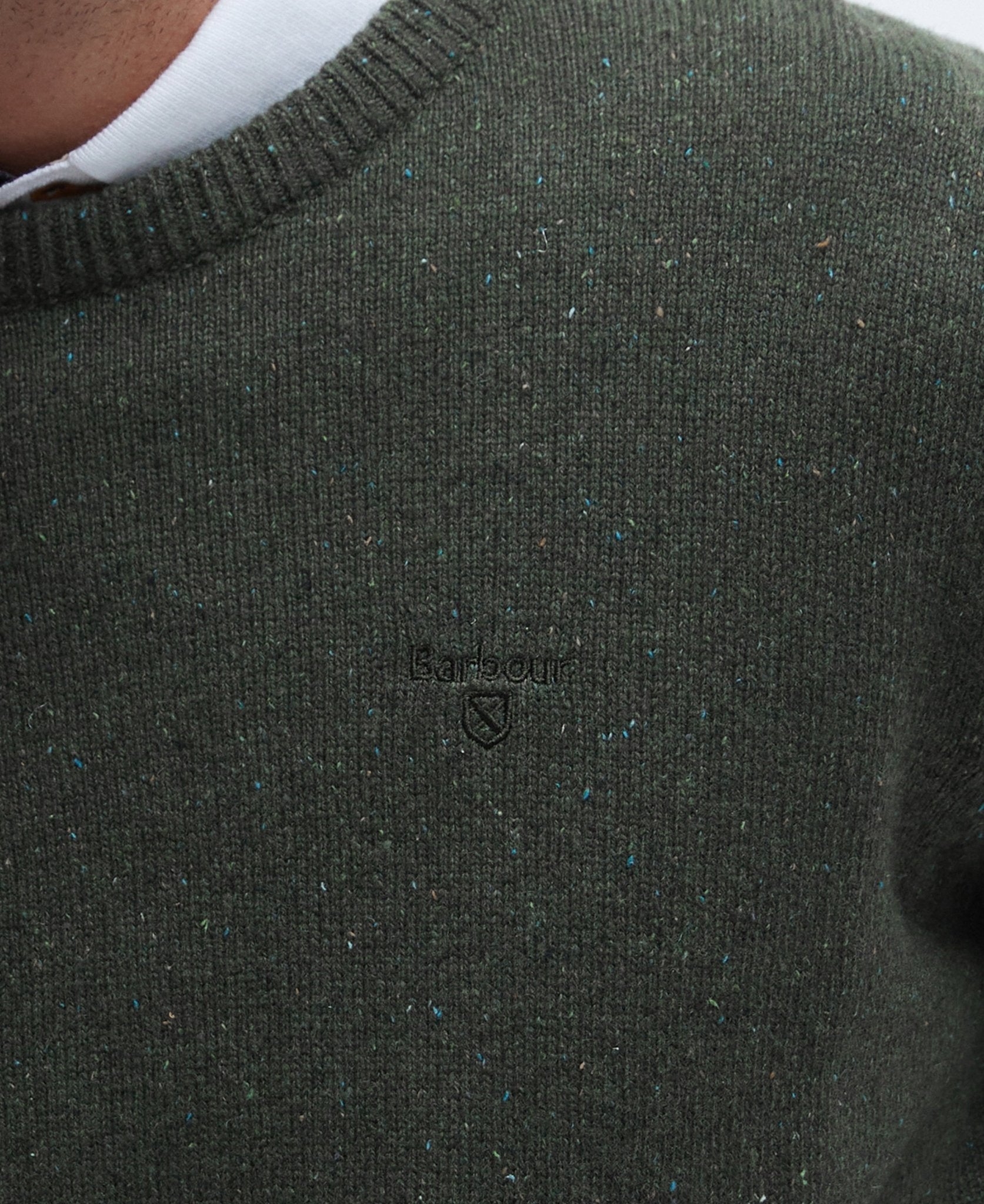 Barbour Essential Tisbury Crew Sweater - Matt O'Brien Fashions