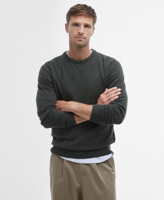 Barbour Essential Tisbury Crew Sweater - Matt O'Brien Fashions