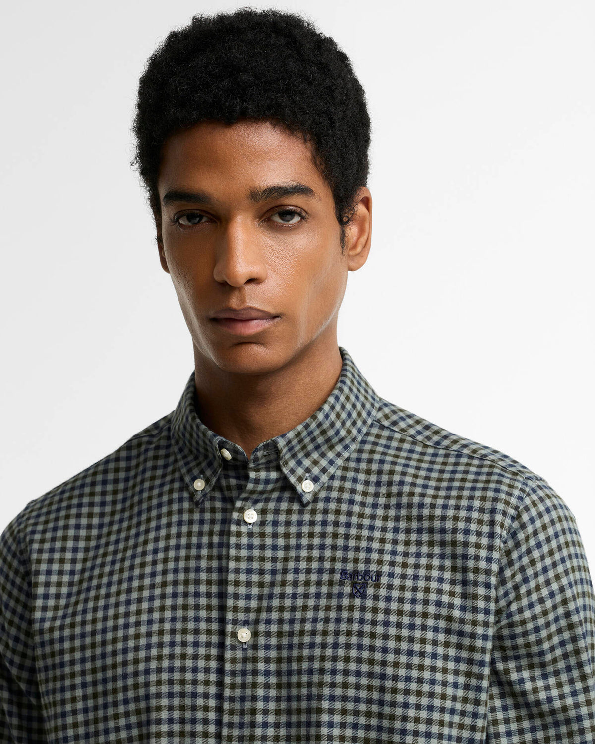Barbour Finkle Tailored Gingham Shirt - Matt O'Brien Fashions