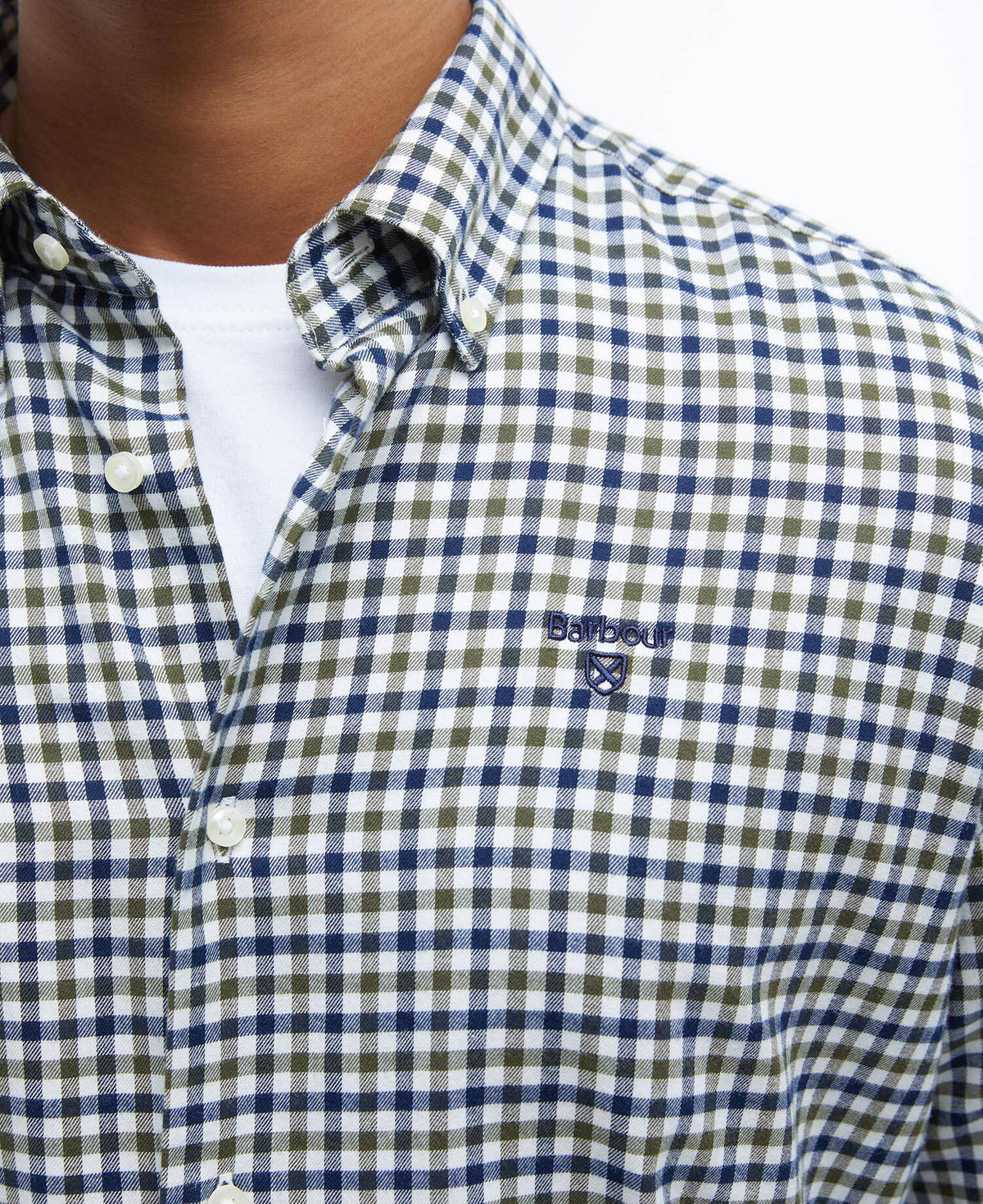 Barbour Finkle Tailored Gingham Shirt - Matt O'Brien Fashions