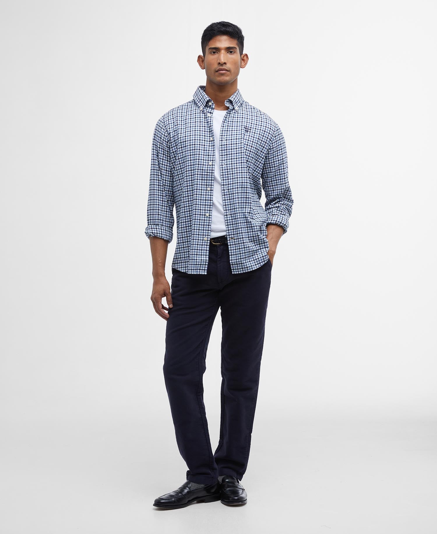 Barbour Finkle Tailored Gingham Shirt - Matt O'Brien Fashions