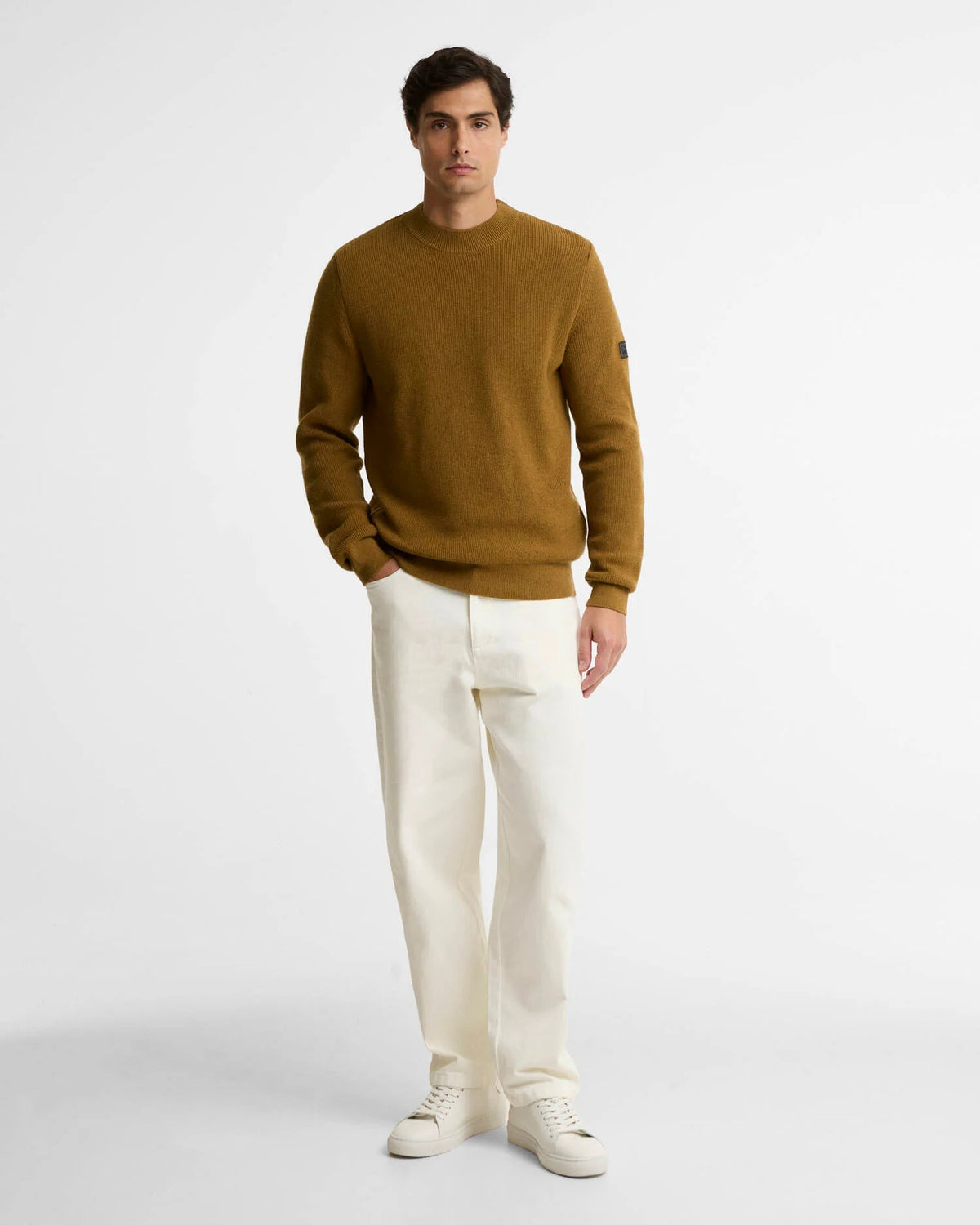 Barbour International Crawley Crew Neck Jumper - Matt O'Brien Fashions