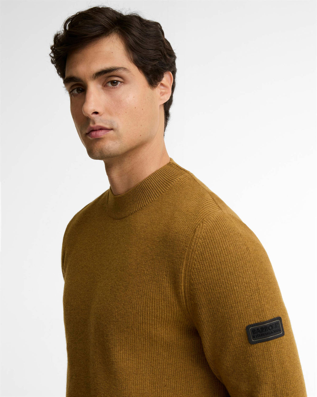 Barbour International Crawley Crew Neck Jumper - Matt O'Brien Fashions
