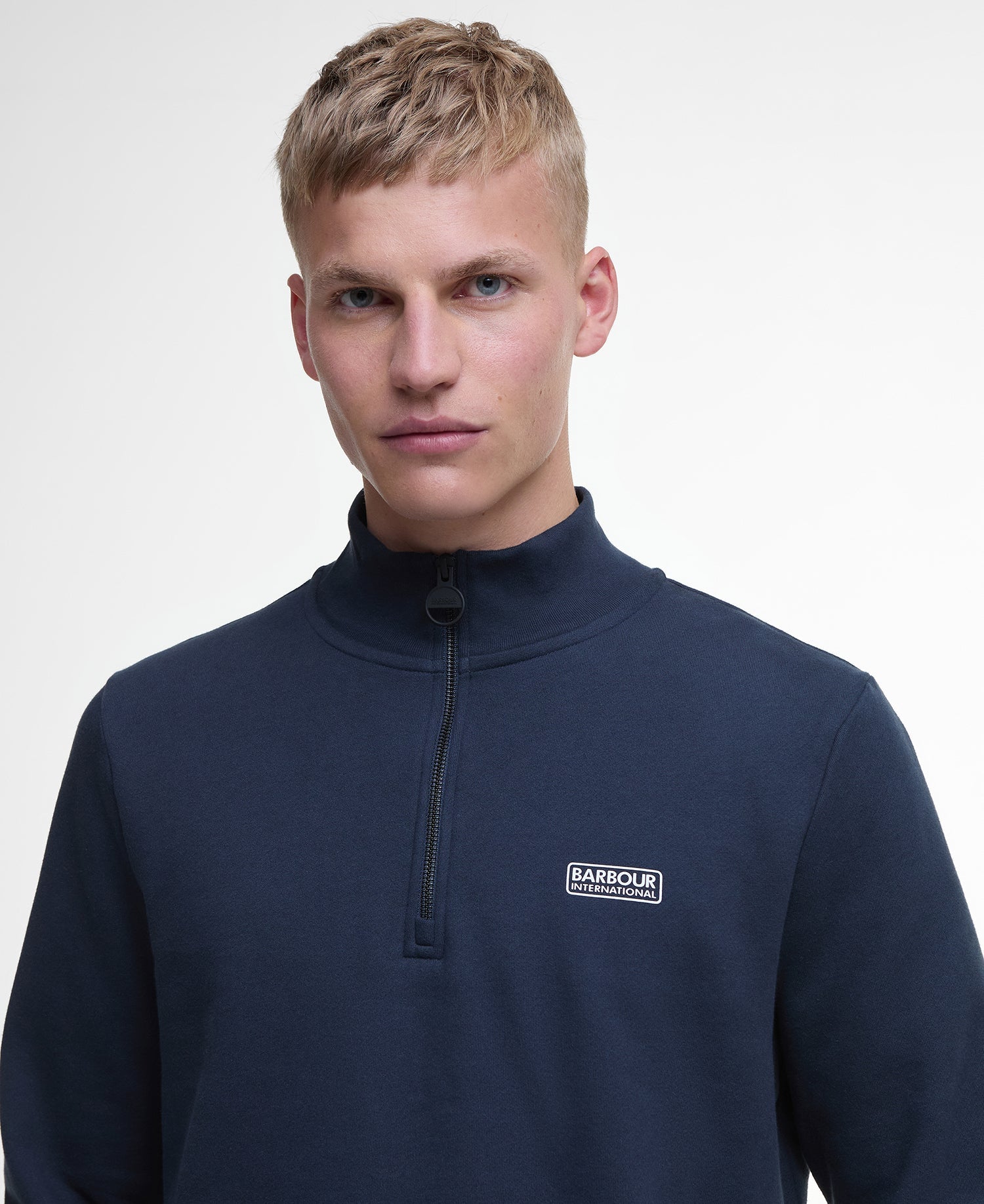 Barbour International Essential Half Zip Sweatshirt - Matt O'Brien Fashions