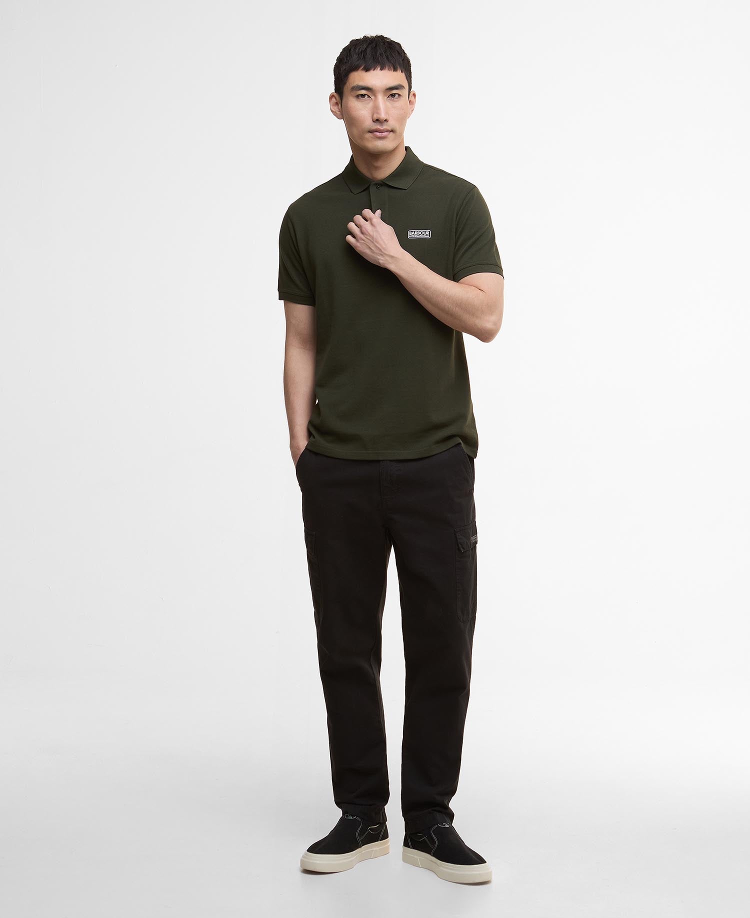 Barbour International Essential Polo Shirt - Matt O'Brien Fashions