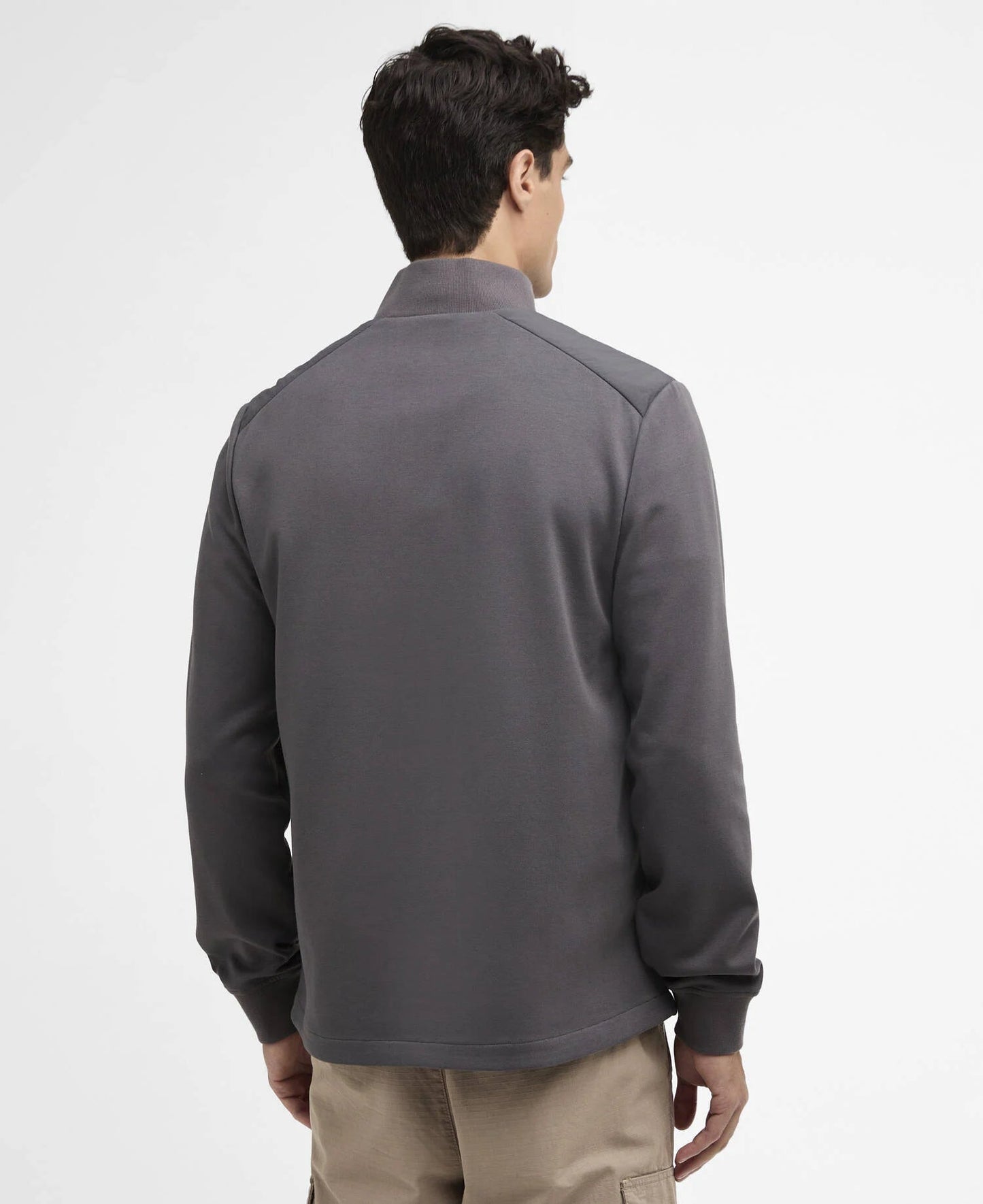 Barbour International Ethan Funnel Neck Quilted Sweat - Matt O'Brien Fashions