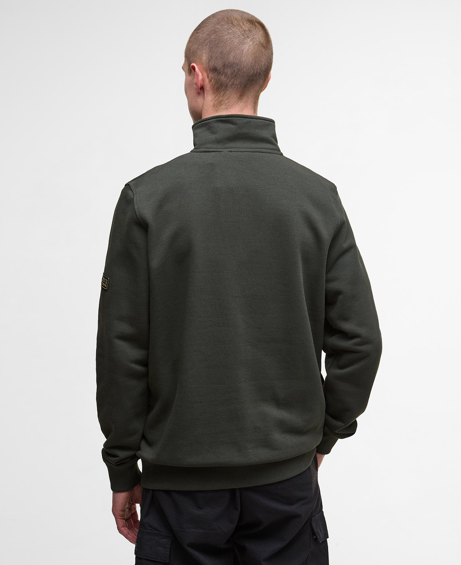 Barbour International Outline Funnel Neck Sweat - Matt O'Brien Fashions