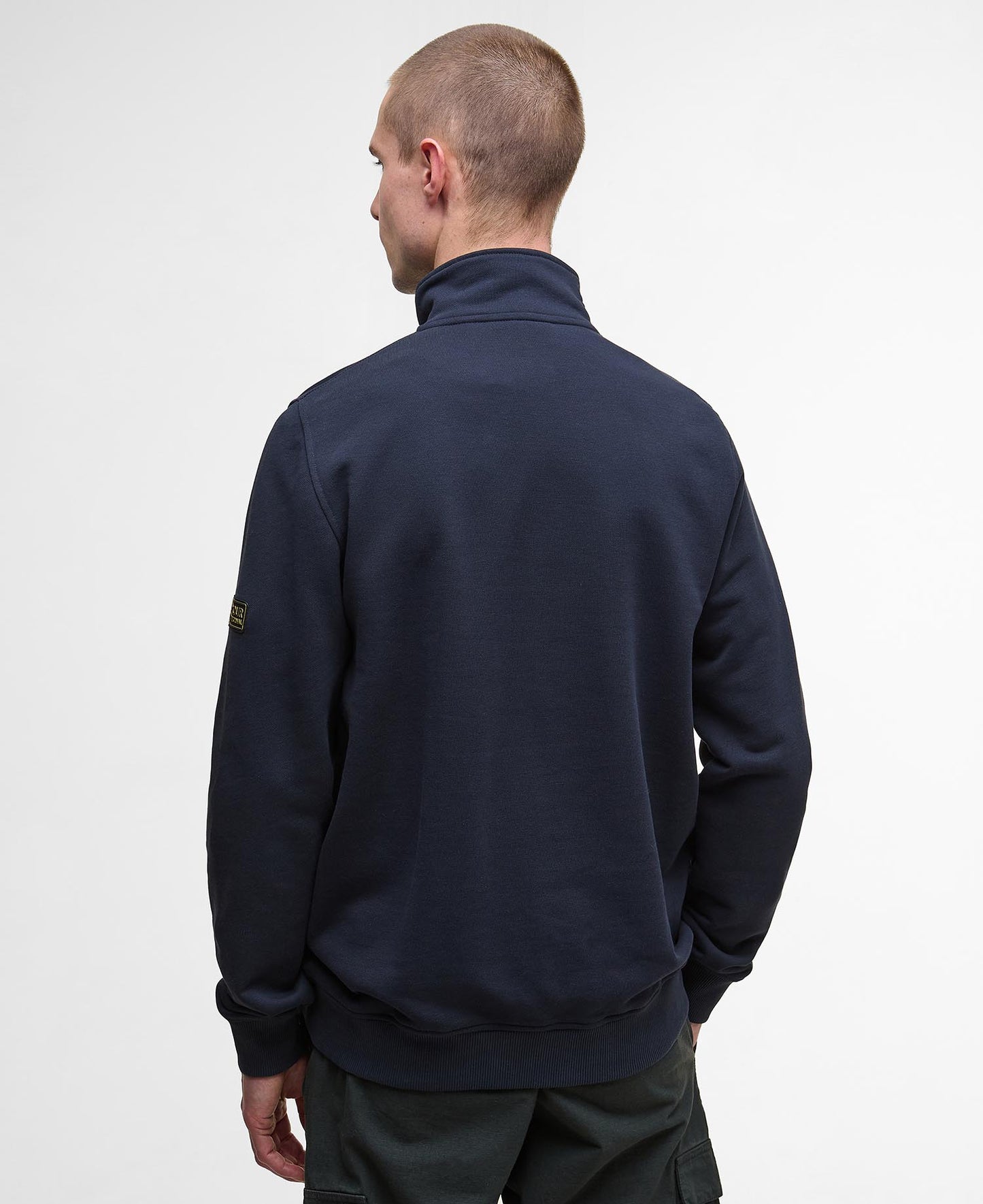 Barbour International Outline Funnel Neck Sweat - Matt O'Brien Fashions