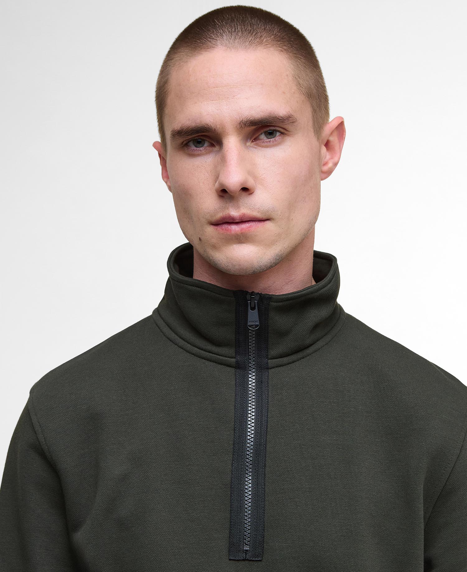 Barbour International Outline Funnel Neck Sweat - Matt O'Brien Fashions
