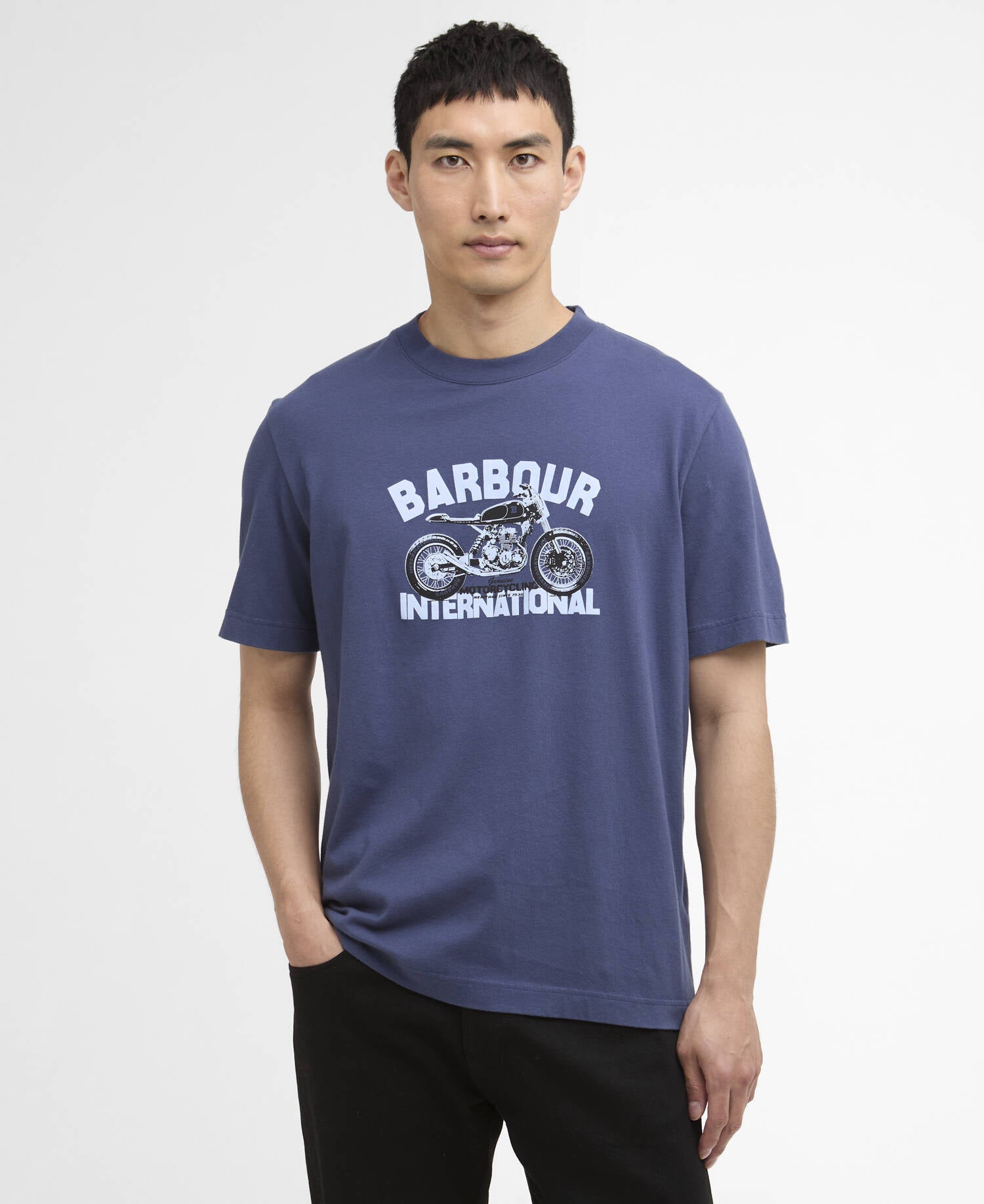 Barbour International Shifter Graphic Print T-Shirt - Matt O'Brien Fashions