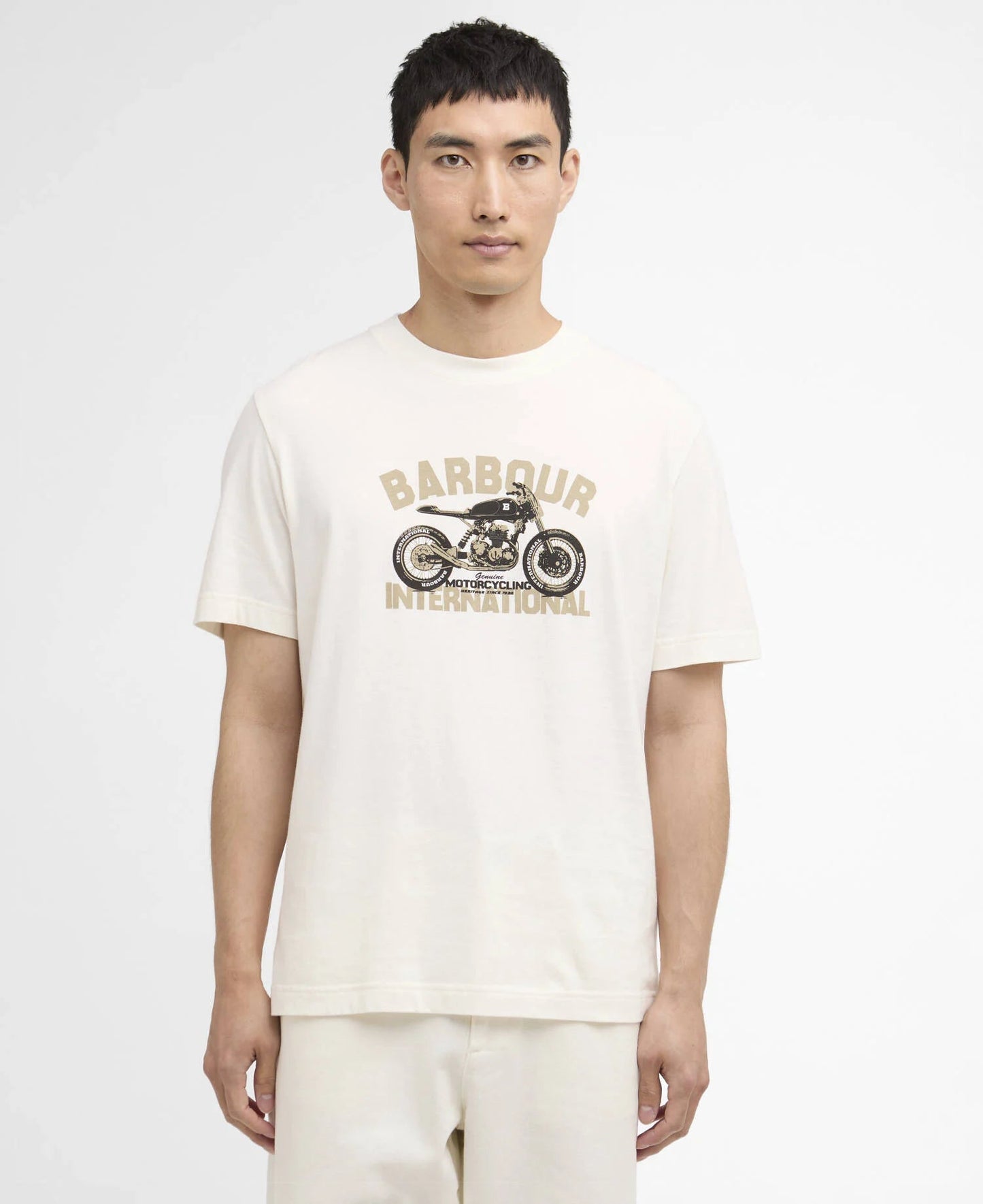 Barbour International Shifter Graphic Print T-Shirt - Matt O'Brien Fashions