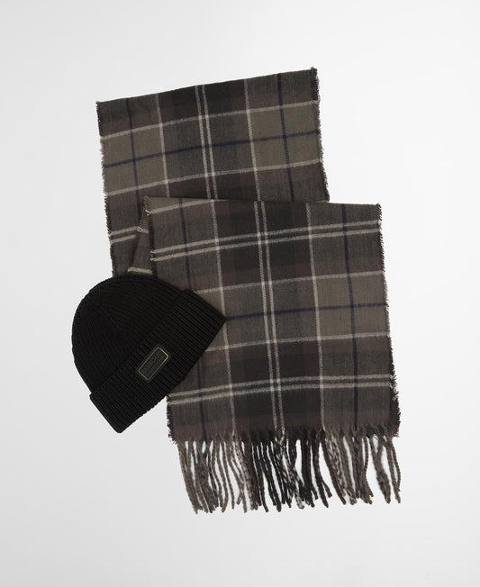 Barbour International Sweeper Beanie & Scarf Set - Matt O'Brien Fashions