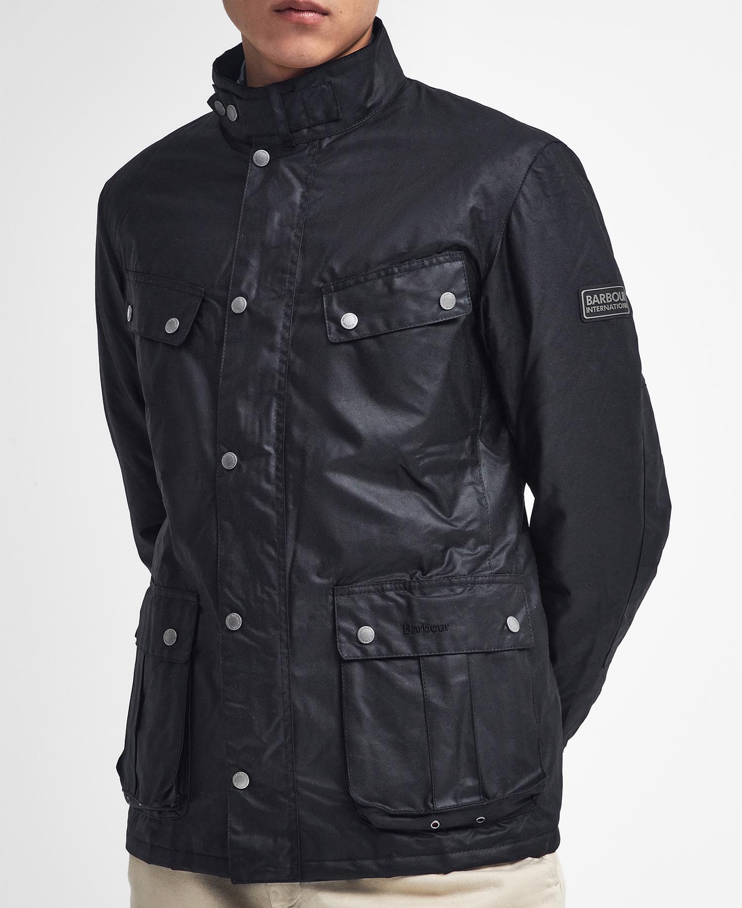 Barbour International Tourer Duke Wax Jacket - Matt O'Brien Fashions