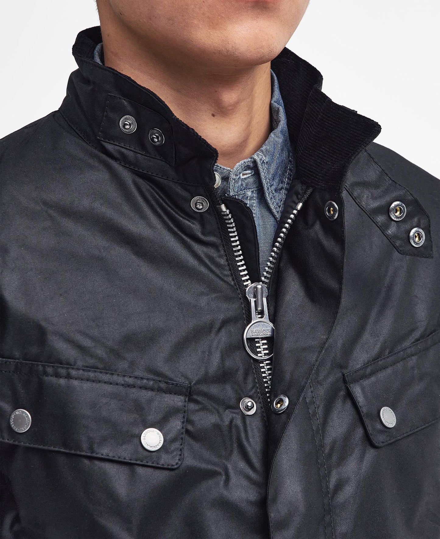 Barbour International Tourer Duke Wax Jacket - Matt O'Brien Fashions