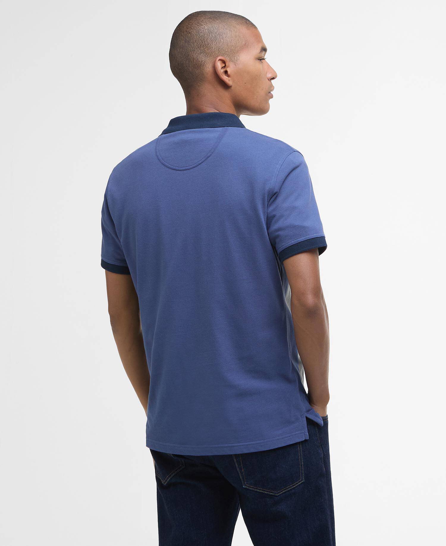 Barbour Lynmouth Contrast Collar Polo - Matt O'Brien Fashions