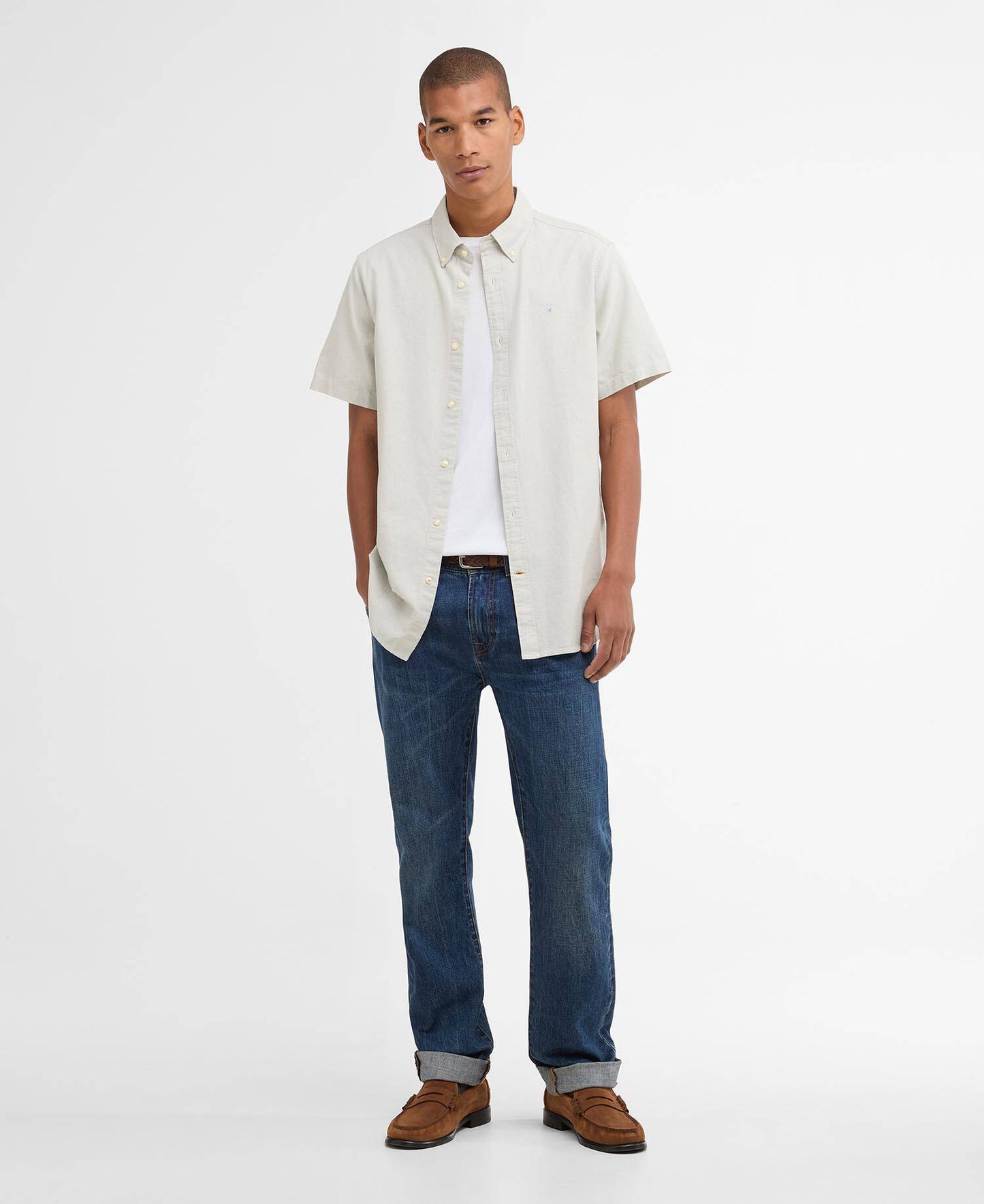 Barbour Oxtown Tailored Short Sleeve Shirt - Matt O'Brien Fashions