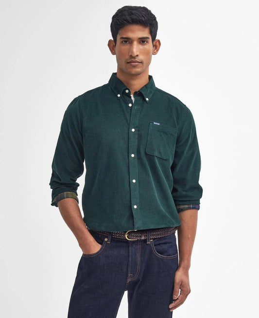 Barbour Ramsey Tailored Cord Shirt - Matt O'Brien Fashions