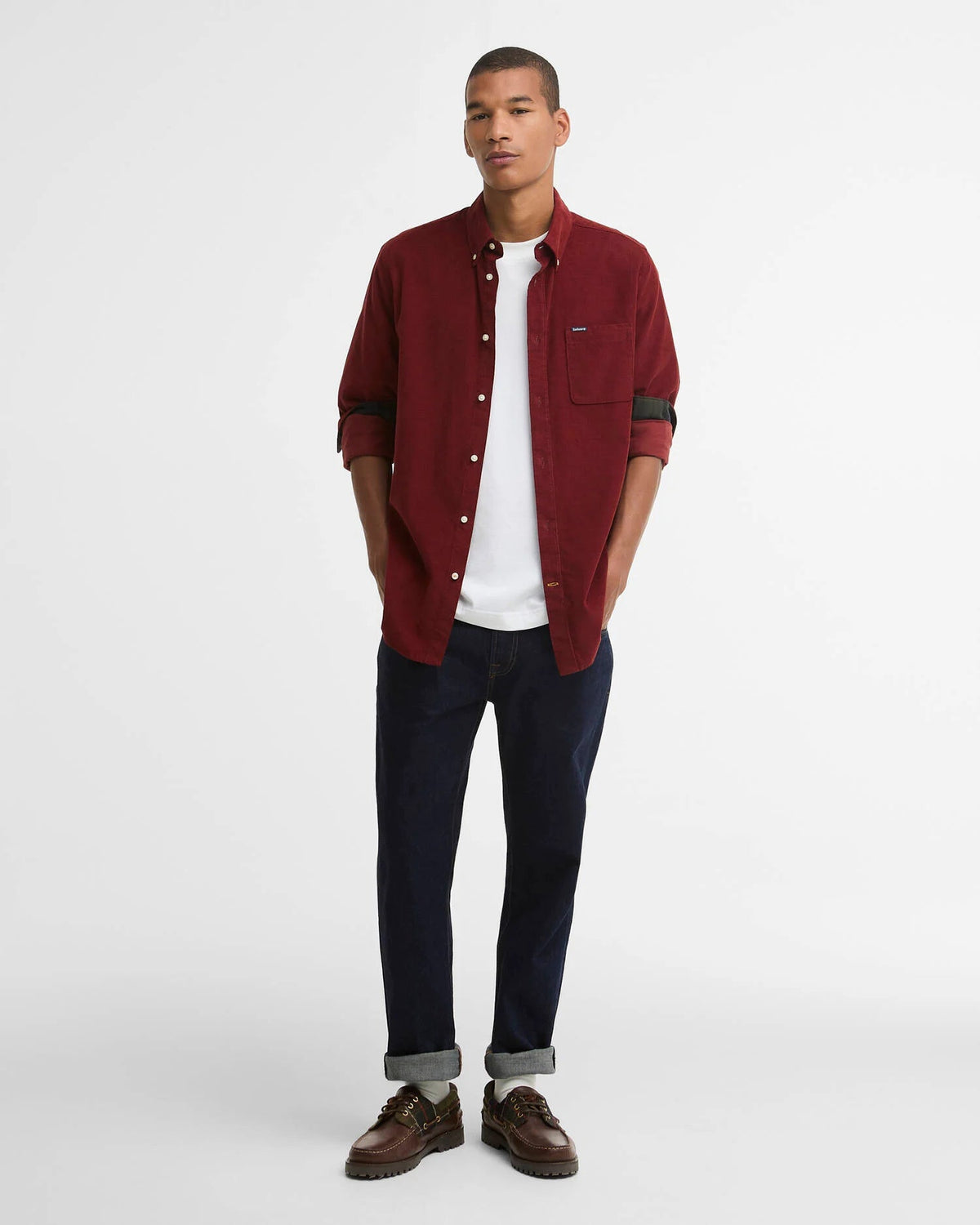 Barbour Ramsey Tailored Cord Shirt - Matt O'Brien Fashions