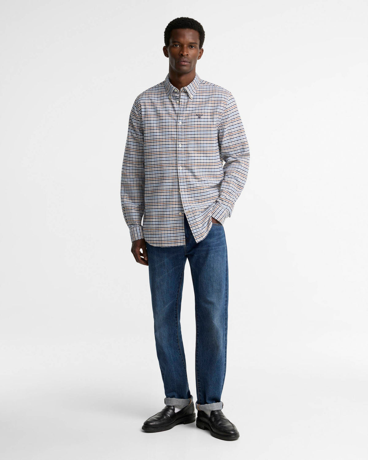Barbour Rickwood Tailored Gingham Shirt - Matt O'Brien Fashions