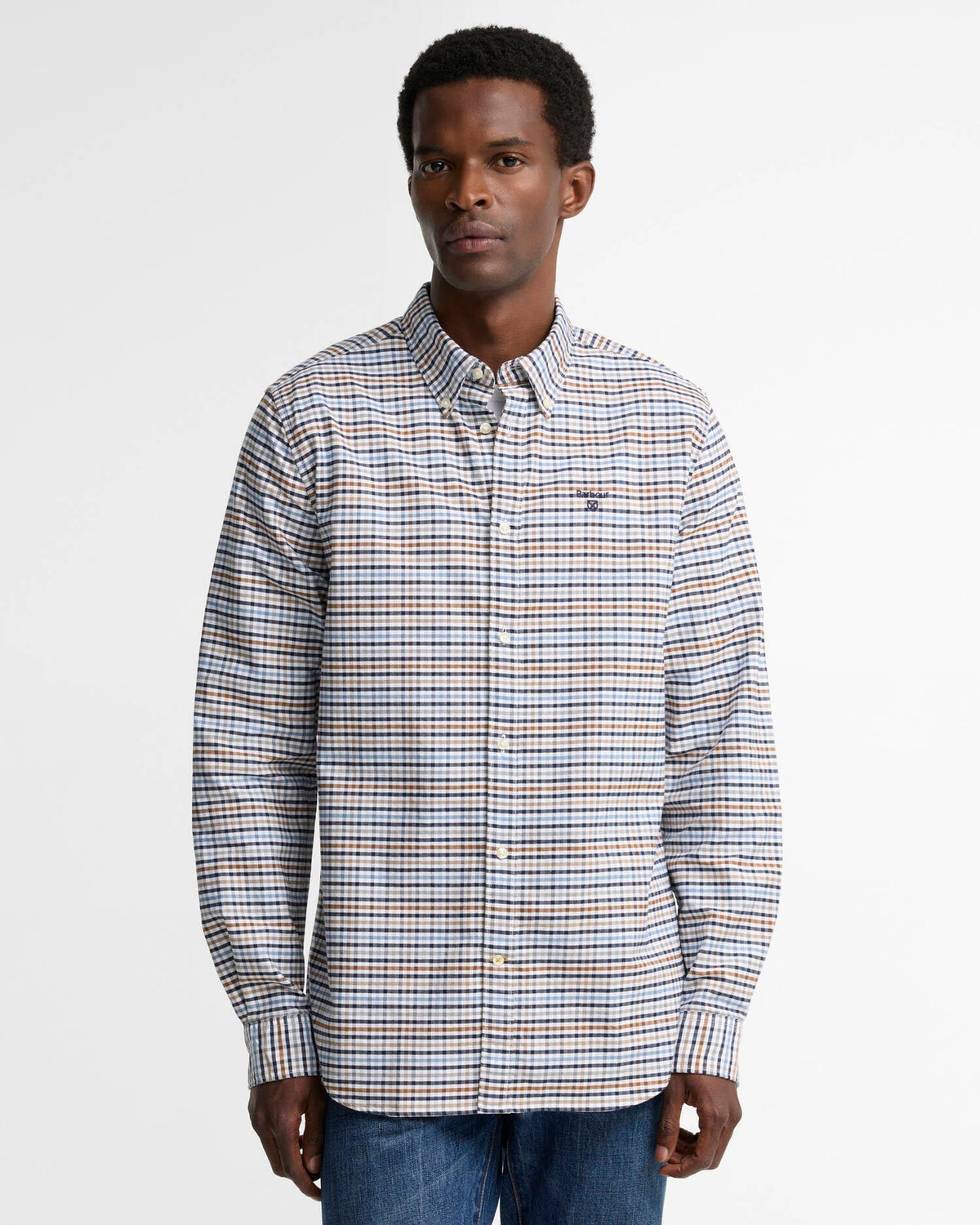 Barbour Rickwood Tailored Gingham Shirt - Matt O'Brien Fashions