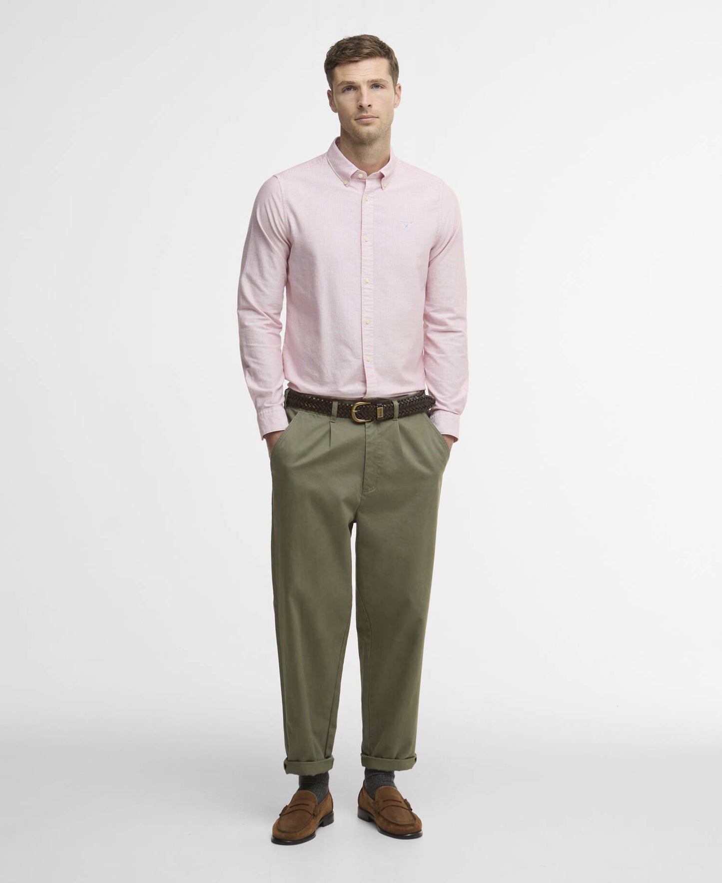 Barbour Stripe Oxford Casual Shirt - Matt O'Brien Fashions