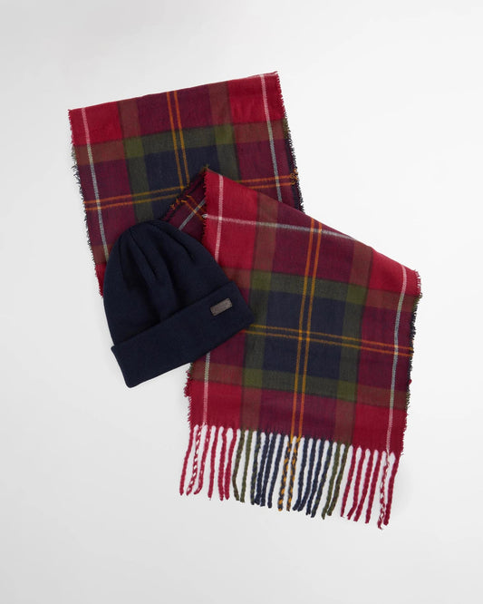 Barbour Swinton Beanie & Scarf Set - Matt O'Brien Fashions