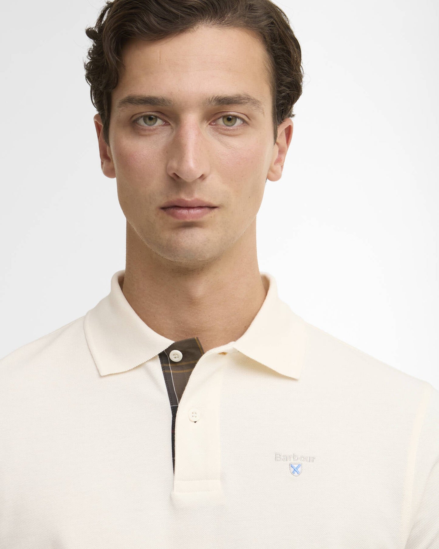 Barbour Tartan Pique Polo - Matt O'Brien Fashions