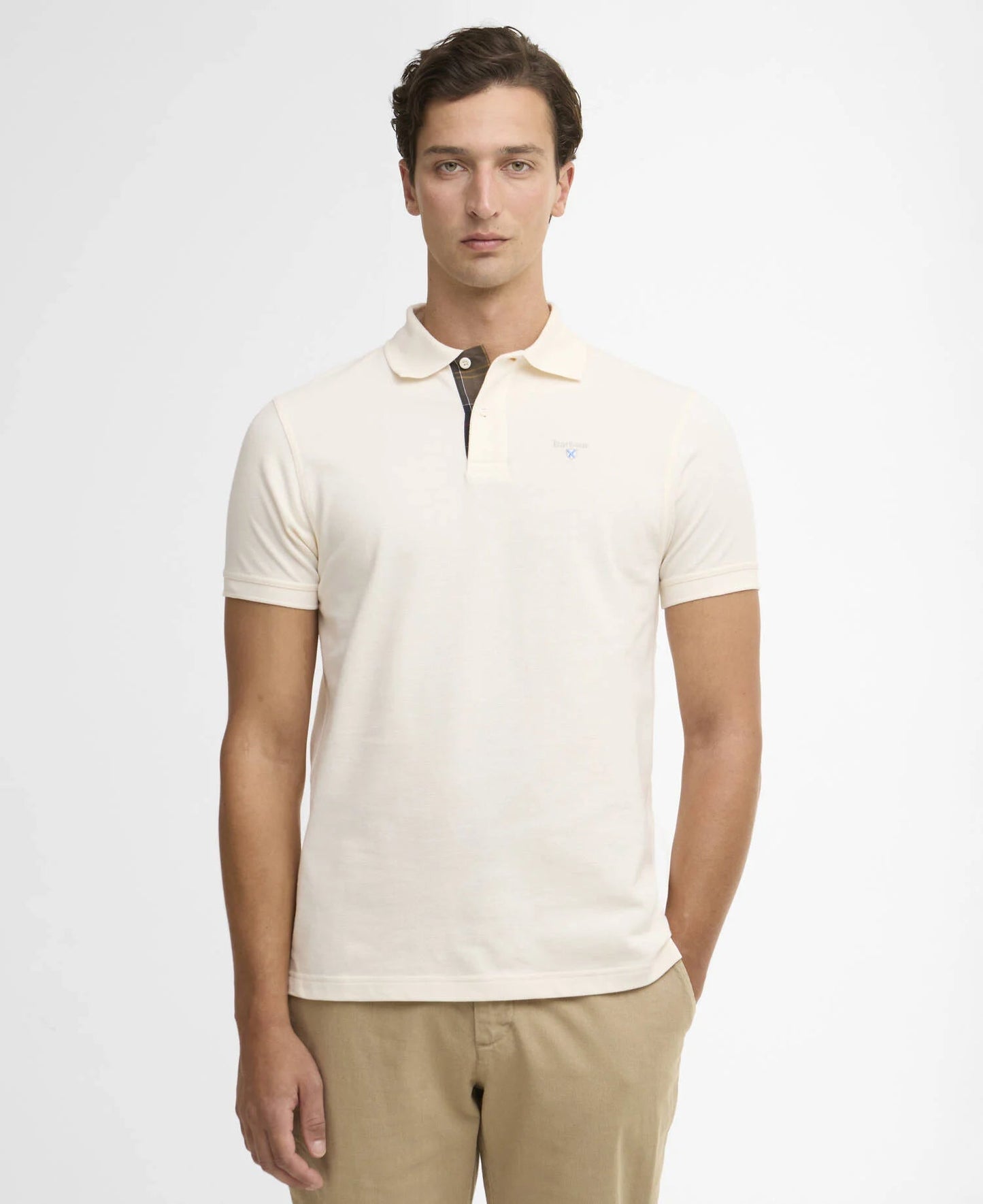 Barbour Tartan Pique Polo - Matt O'Brien Fashions